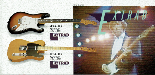 Fender Japan EXTRAD Gallery | Tokai & Japanese Guitar Forum