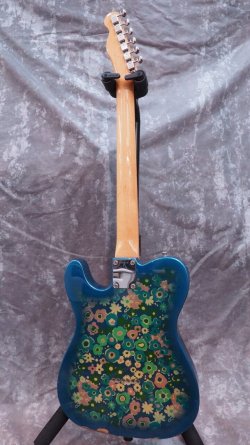 TE70 BF - Vintage Blue Flower Finish (Before 1995) | Tokai