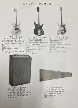 Hummingbird Bizarre Electric Guitar Gallery | Tokai & Japanese