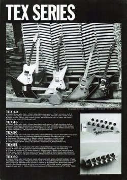 Explorer EXD & TEX Modified Headstock Gallery | Tokai & Japanese